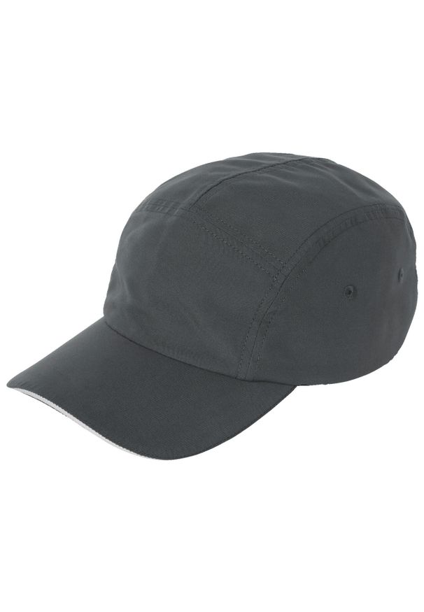 Czapka z daszkiem Helly Hansen Panel. Kolor: szary. Materiał: poliester. Styl: sportowy
