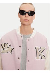 Karl Kani Kurtka bomber Retro 61750002 Różowy Regular Fit. Kolor: różowy. Materiał: syntetyk. Styl: retro #5