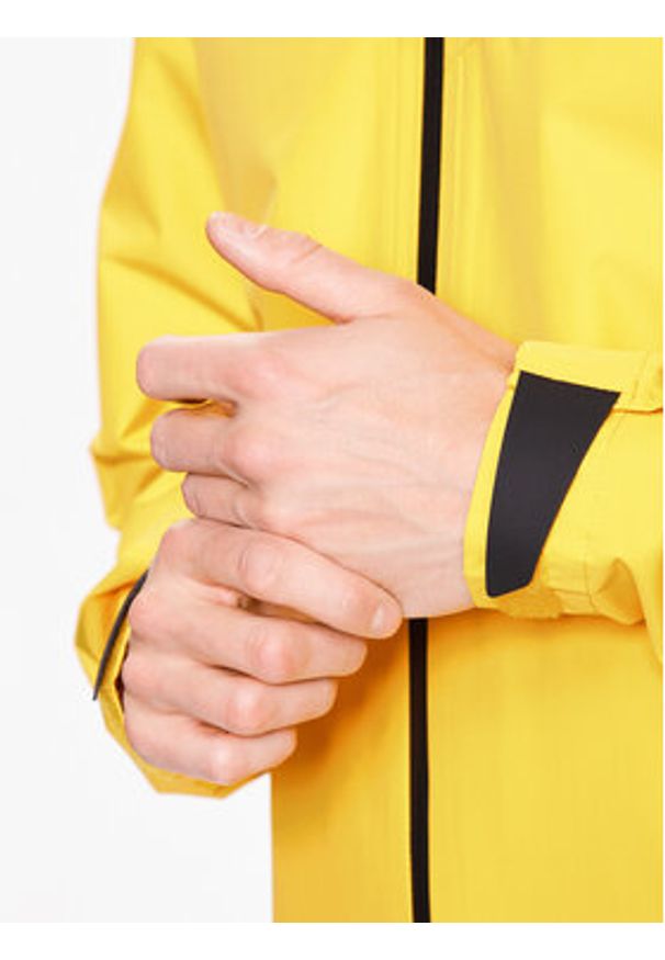 Salewa Kurtka przeciwdeszczowa Puez 28615 Żółty Regular Fit. Kolor: żółty. Materiał: syntetyk