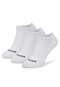 G-Star RAW - G-Star Raw Skarpety AS_G-STAR_S_136_SS25 (3-PACK) Biały. Kolor: biały. Materiał: bawełna, materiał