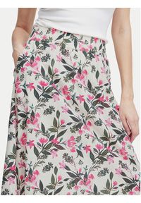 Fransa Spódnica maxi 20614061 Różowy Regular Fit. Kolor: różowy. Materiał: bawełna #4