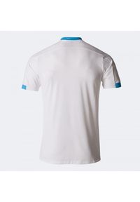Koszulka tenisowa męska z krótkim rękawem Joma smash short sleeve. Kolor: biały, wielokolorowy, niebieski. Długość rękawa: krótki rękaw. Długość: krótkie. Sport: tenis