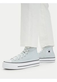 Converse Trampki Chuck Taylor All Star Lift Platform A11873C Błękitny. Kolor: niebieski. Materiał: materiał. Obcas: na platformie #1