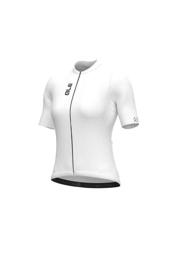 ALÉ CYCLING - Koszulka rowerowa damska Alé Cycling Solid Color Block 2.0. Kolor: biały