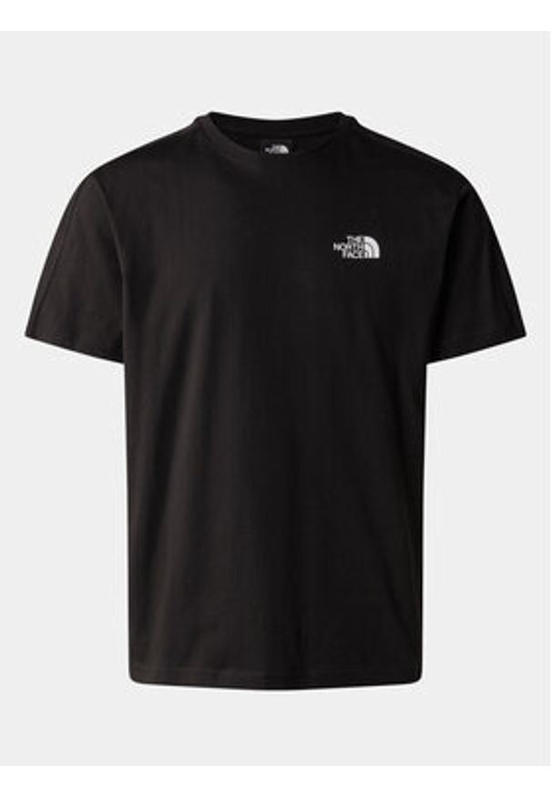 The North Face T-Shirt NF0A880S Czarny Regular Fit. Kolor: czarny. Materiał: bawełna
