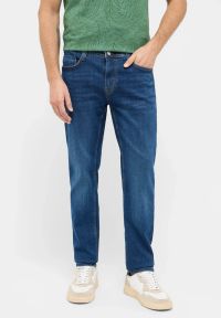 Męskie Spodnie Jeansowe Mustang Style Oregon Slim Denim Blue 1016318 5000 502