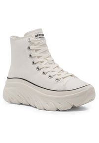 skechers - Skechers Sneakersy FUNKY STREET 177430 WHT Biały. Kolor: biały. Materiał: materiał #6