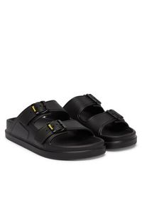 Blauer Klapki S6HOLLEY02 Czarny. Kolor: czarny. Materiał: skóra #3