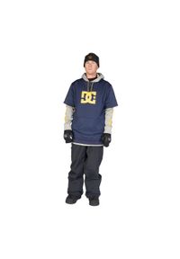 DC Shoes - Bluza snowboardowa DC Dryden granatowo-szara. Kolor: niebieski. Sport: snowboard