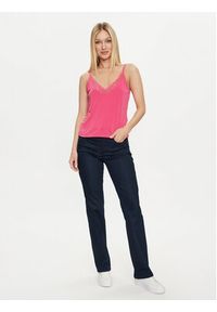 Vero Moda Top Imila 10307232 Różowy Regular Fit. Kolor: różowy. Materiał: syntetyk