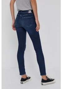 Calvin Klein Jeans Jeansy damskie medium waist. Kolor: niebieski #3