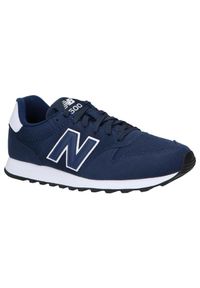 New Balance - Buty na co dzień męskie NEW BALANCE 500 sneakersy. Okazja: na co dzień. Kolor: biały, wielokolorowy, niebieski