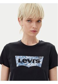 Levi's® T-Shirt Perfect 17369-2930 Czarny Regular Fit. Kolor: czarny. Materiał: bawełna