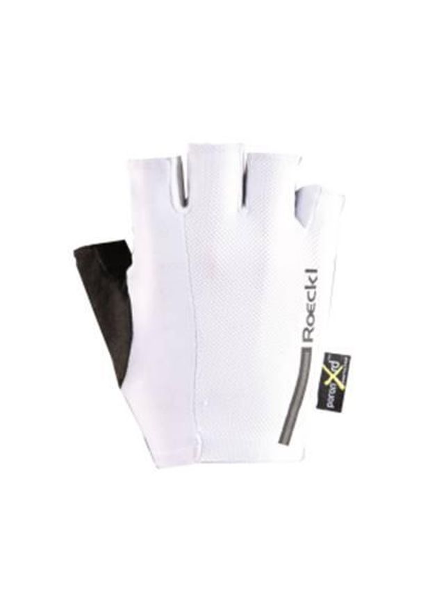 Rękawice Roeckl Inazu. Kolor: biały. Materiał: lycra, mesh