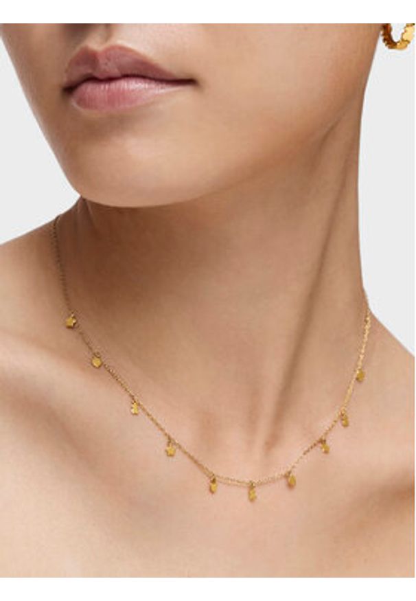 Tous - TOUS Naszyjnik Cool Joy 1003190100 Złoty. Materiał: srebrne. Kolor: złoty