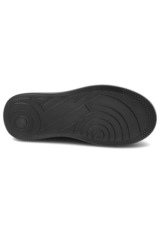 Czarne Sneakersy Artiker Modne Obuwie Damskie Z Misiem. Okazja: na co dzień. Kolor: czarny. Materiał: zamsz, skóra. Styl: casual, klasyczny