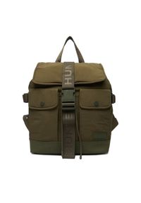 Hunter Plecak CEO-HTR-XC-007-08 Khaki. Kolor: brązowy. Materiał: materiał