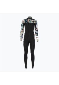 Pianka do pływania damska Hurley Plus Printed 3/2 mm Fullsuit. Kolor: czarny