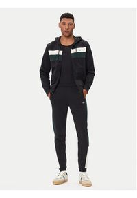Lacoste Spodnie dresowe XH5923 Czarny Regular Fit. Kolor: czarny. Materiał: bawełna #7