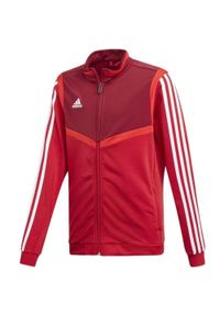 Adidas - Bluza dla dzieci adidas Tiro 19 Polyester Jacket Junior czerwona D95942. Kolor: czerwony