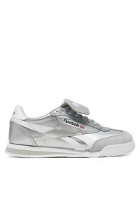 Sneakersy Reebok. Kolor: srebrny