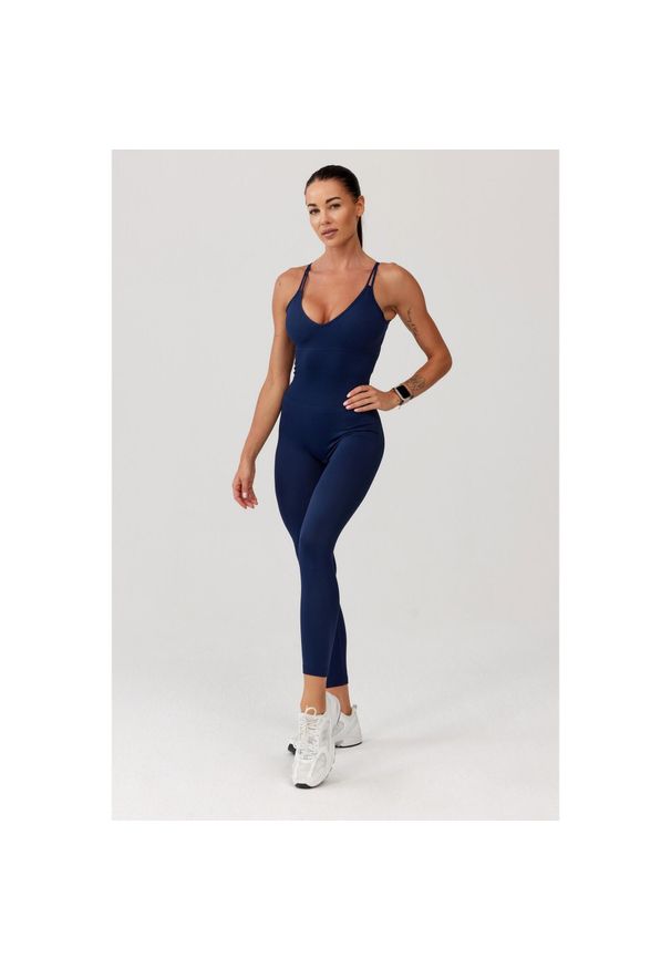 ROUGH RADICAL - Damski kombinezon sportowy Rough Radical Luna. Kolor: niebieski. Sport: fitness