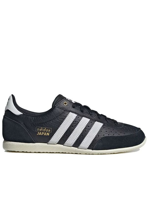 Adidas - Buty męskie adidas Originals Japan IH5490 - czarne. Okazja: na co dzień. Zapięcie: sznurówki. Kolor: czarny. Materiał: guma, skóra, syntetyk, zamsz. Szerokość cholewki: normalna