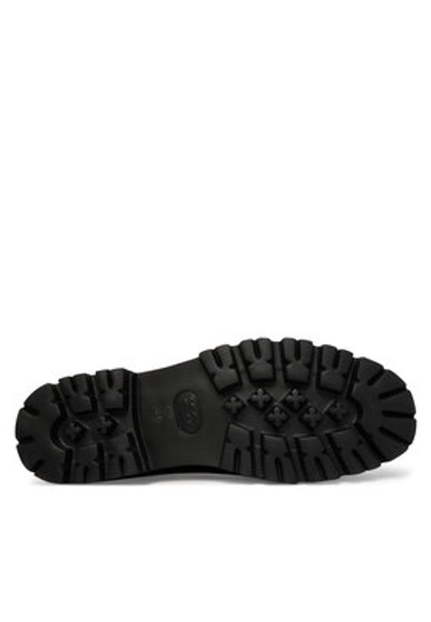 Clarks Półbuty Cleyhill Seam 26186418 Czarny. Kolor: czarny. Materiał: skóra, zamsz