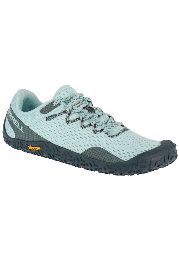 Merrell - Buty do biegania damskie, Vapor Glove 6. Okazja: na co dzień. Kolor: niebieski