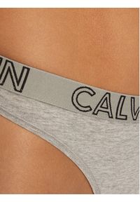 Calvin Klein Underwear Stringi Ultimate 000QD3636E Szary. Kolor: szary. Materiał: bawełna #6