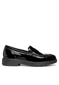 Geox Loafersy D Spherica Ec1 D46QRC 00066 C9999 Czarny. Kolor: czarny. Materiał: skóra