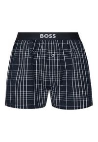 BOSS Komplet 2 par bokserek 50535781 Granatowy. Kolor: niebieski. Materiał: bawełna #4