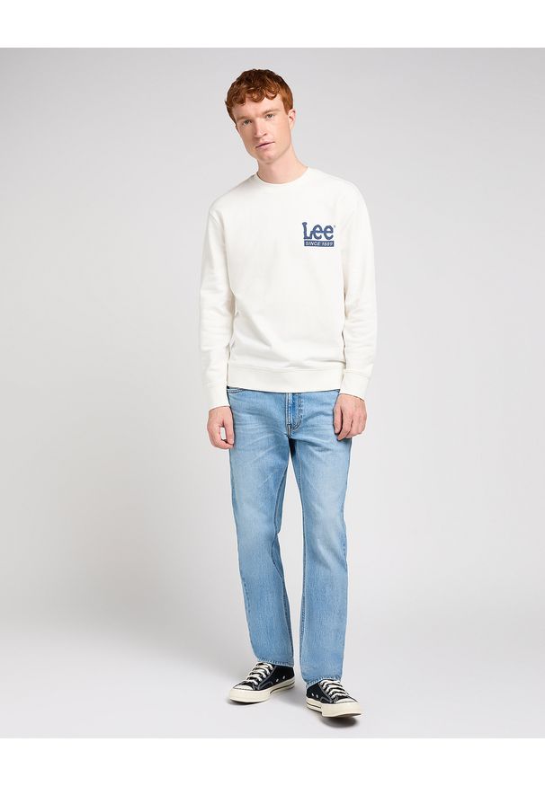 Lee - MESKIE SPODNIE LEE DAREN ZIP FLY SOLID BLUES 112350160