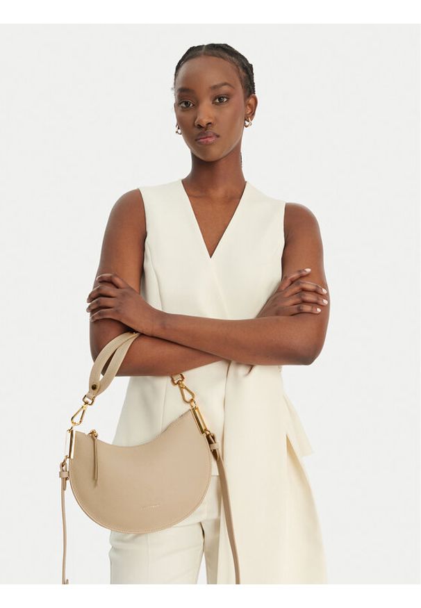 Coccinelle Torebka QKF Coccinellesunup E1 QKF 13 03 01 Beżowy. Kolor: beżowy. Materiał: skórzane