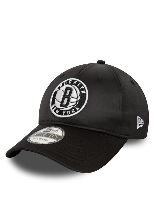 New Era Czapka z daszkiem Nba Satin 920 Nets 60434968 Czarny. Kolor: czarny. Materiał: materiał