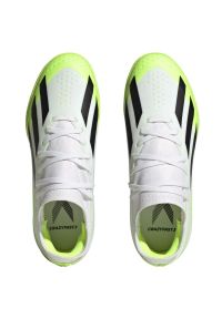 Adidas - Buty piłkarskie adidas X Crazyfast.3 Tf Jr IE1568 białe białe. Zapięcie: sznurówki. Kolor: biały. Materiał: guma, syntetyk. Sport: piłka nożna #9