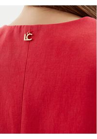 LOLA CASADEMUNT Kamizelka LS2502007 Czerwony Regular Fit. Kolor: czerwony. Materiał: lyocell
