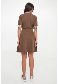 Armani Exchange - Sukienka polo mini ARMANI EXCHANGE. Typ kołnierza: polo. Długość: mini #3