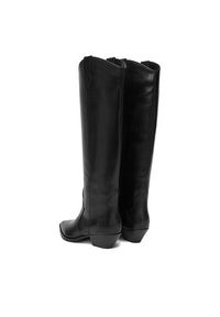 Badura Kozaki EO-V365-206-1 Czarny. Kolor: czarny. Materiał: skóra #6