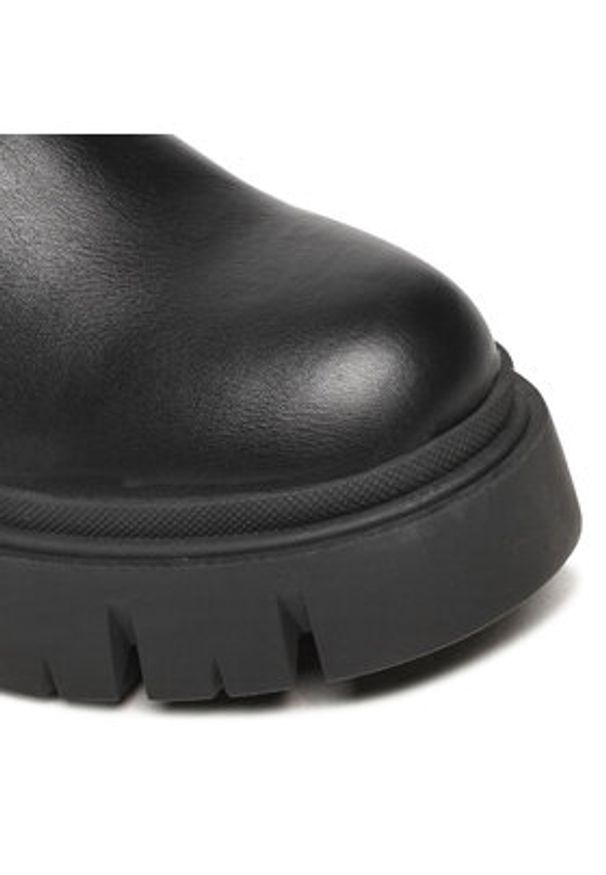 Jenny Fairy Botki WS5816-03 Czarny. Kolor: czarny. Materiał: skóra