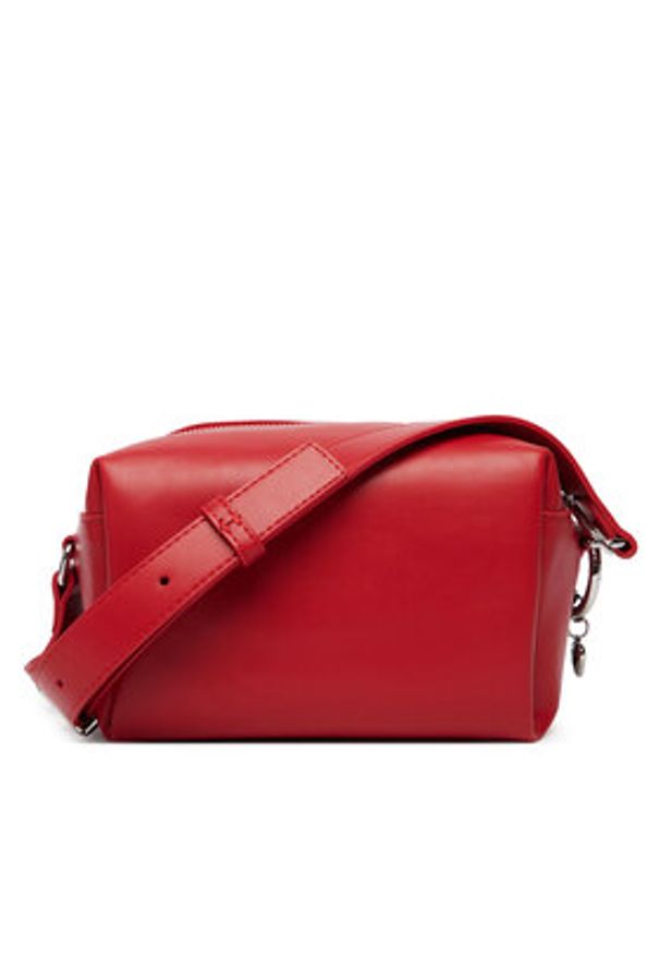 Tommy Jeans Torebka Tjw City Charm Camera Bag AW0AW18456 Czerwony. Kolor: czerwony. Materiał: skórzane