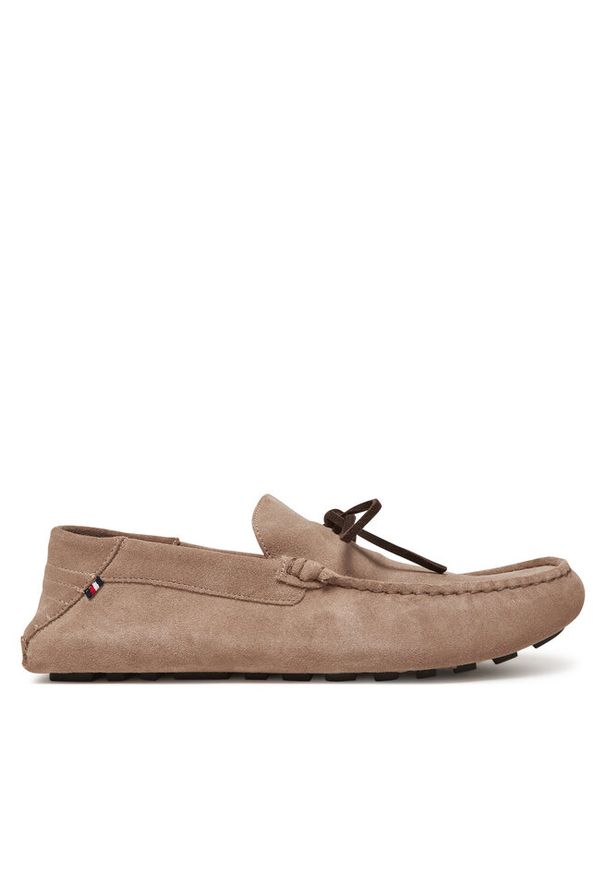 TOMMY HILFIGER - Mokasyny Tommy Hilfiger. Kolor: beżowy