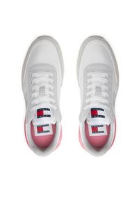 Tommy Jeans Sneakersy Tjw Tech Runner Ess EN0EN02511 Biały. Kolor: biały. Materiał: materiał