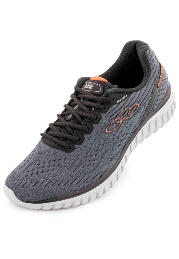 OLYMPIKUS - Sportowe trampki Olympikus Triunfo 42 dla mężczyzn z siatki. Kolor: żółty. Materiał: syntetyk