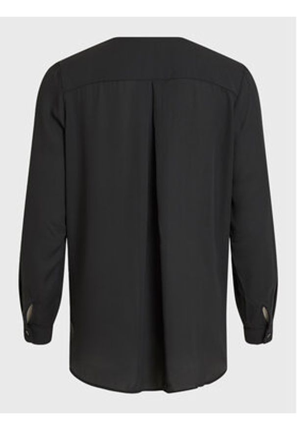 Vila Koszula Lucy 14044253 Czarny Relaxed Fit. Kolor: czarny. Materiał: syntetyk