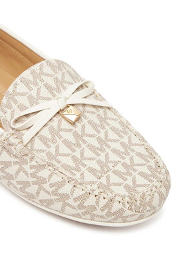 MICHAEL Michael Kors Mokasyny Juliette Moc 40S2JTFR1B Beżowy. Kolor: beżowy. Materiał: skóra