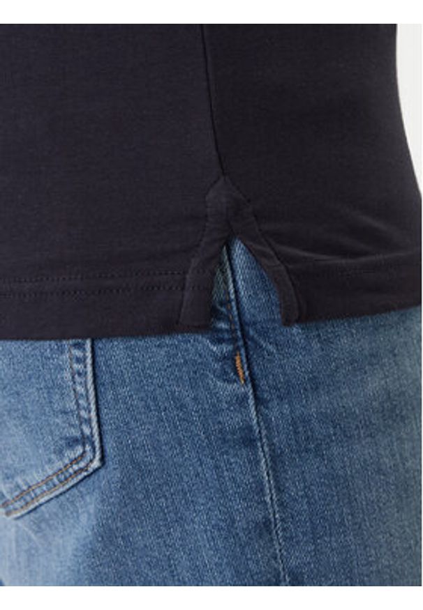 Guess Polo M6RP66 J1314 Granatowy Regular Fit. Typ kołnierza: polo. Kolor: niebieski. Materiał: syntetyk