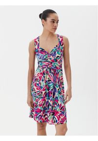Morgan Sukienka letnia 251-RCOLO Kolorowy Regular Fit. Materiał: syntetyk. Wzór: kolorowy. Sezon: lato #1