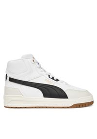 Puma Sneakersy Shuffle Downtown Mid 402598 05 Biały. Kolor: biały. Materiał: skóra