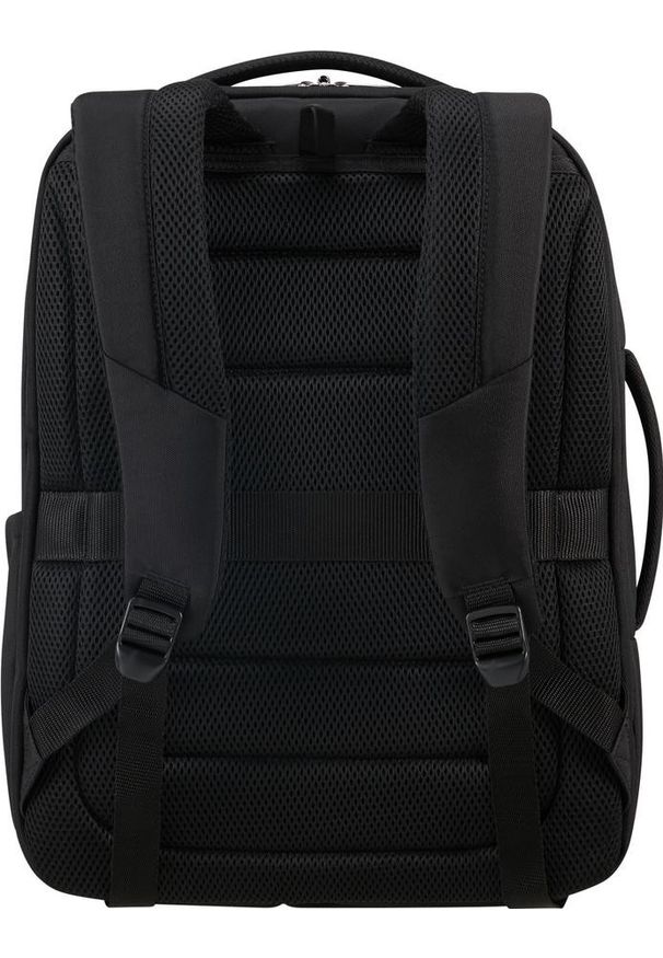 Plecak Samsonite 155199 1041 15.6'' Guardit 3.0 czarny. Kolor: czarny. Materiał: materiał, tkanina. Styl: biznesowy, casual